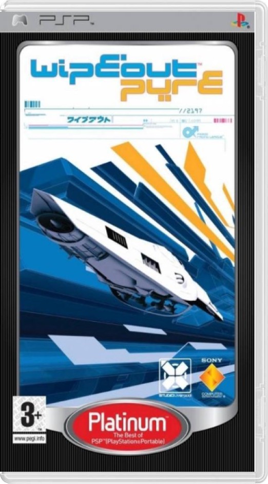 Wipeout Pure (Platinum) - Playstation Portable Games