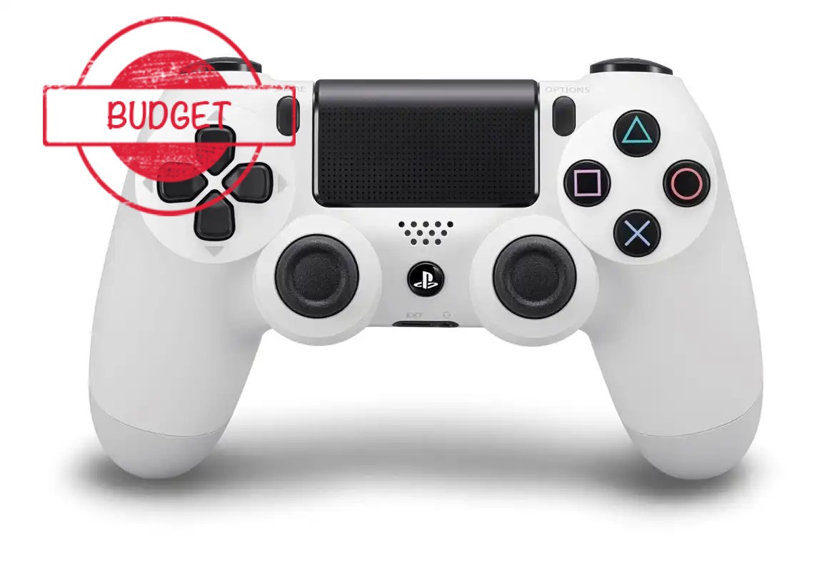 Sony PlayStation DualShock V1 Controller - Wit - Budget - Playstation 4 Hardware