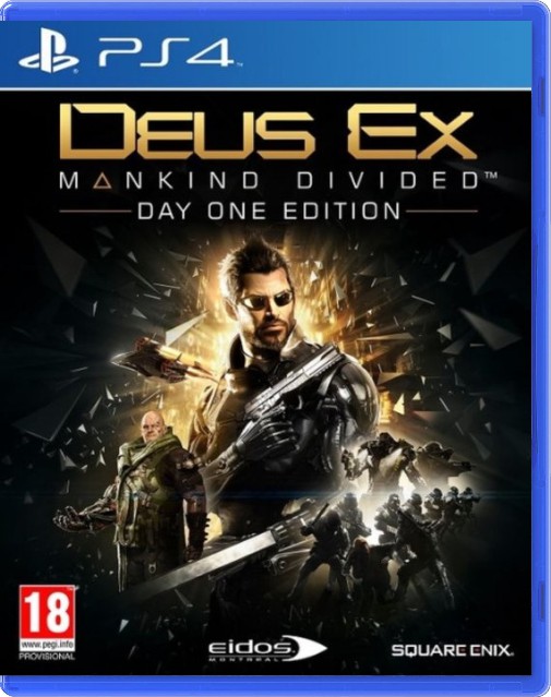 Deus Ex: Mankind Divided - Day One Edition - Playstation 4 Games