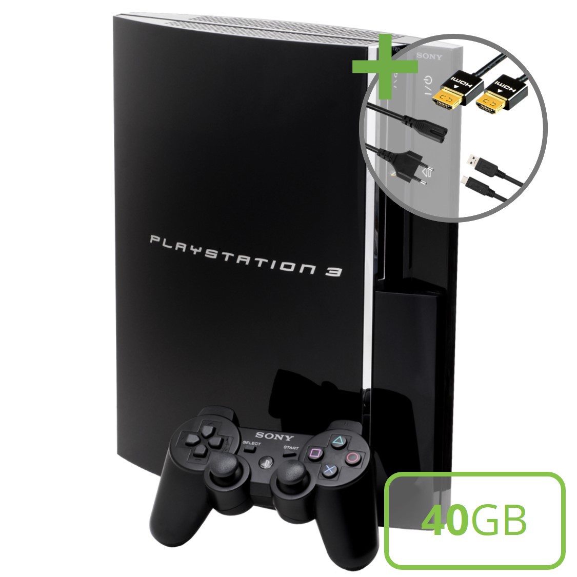 Sony PlayStation 3 Phat (40GB) Starter Pack - Sixaxis Edition - Playstation 3 Hardware - 2