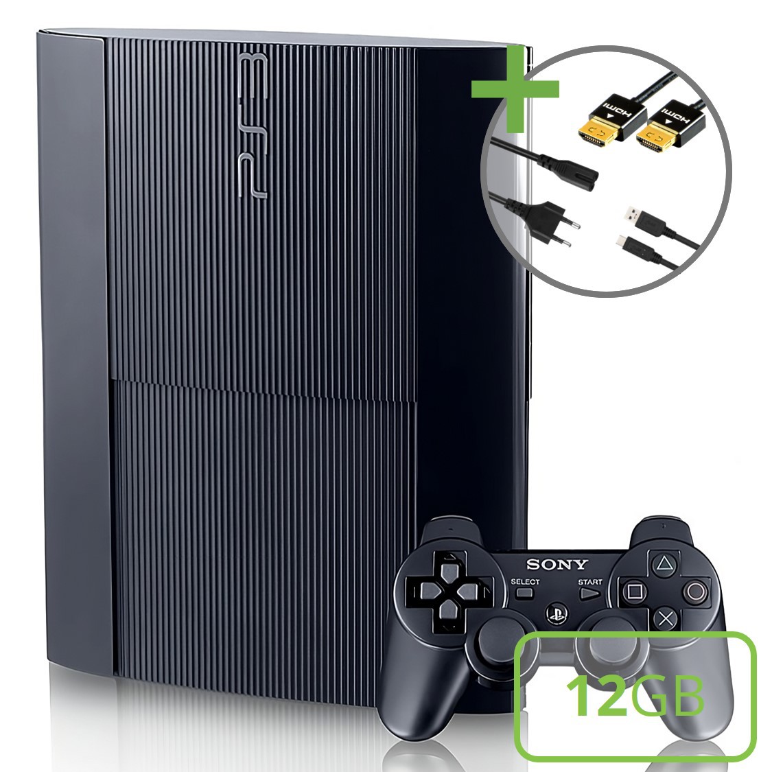 Sony PlayStation 3 Super Slim (12GB) Starter Pack - DualShock Edition - Playstation 3 Hardware - 2
