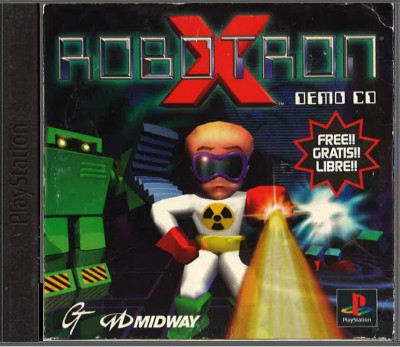 Robotron X Demo Disc - SLED-00515 (Cardboard Sleeve) - Playstation 1 Games