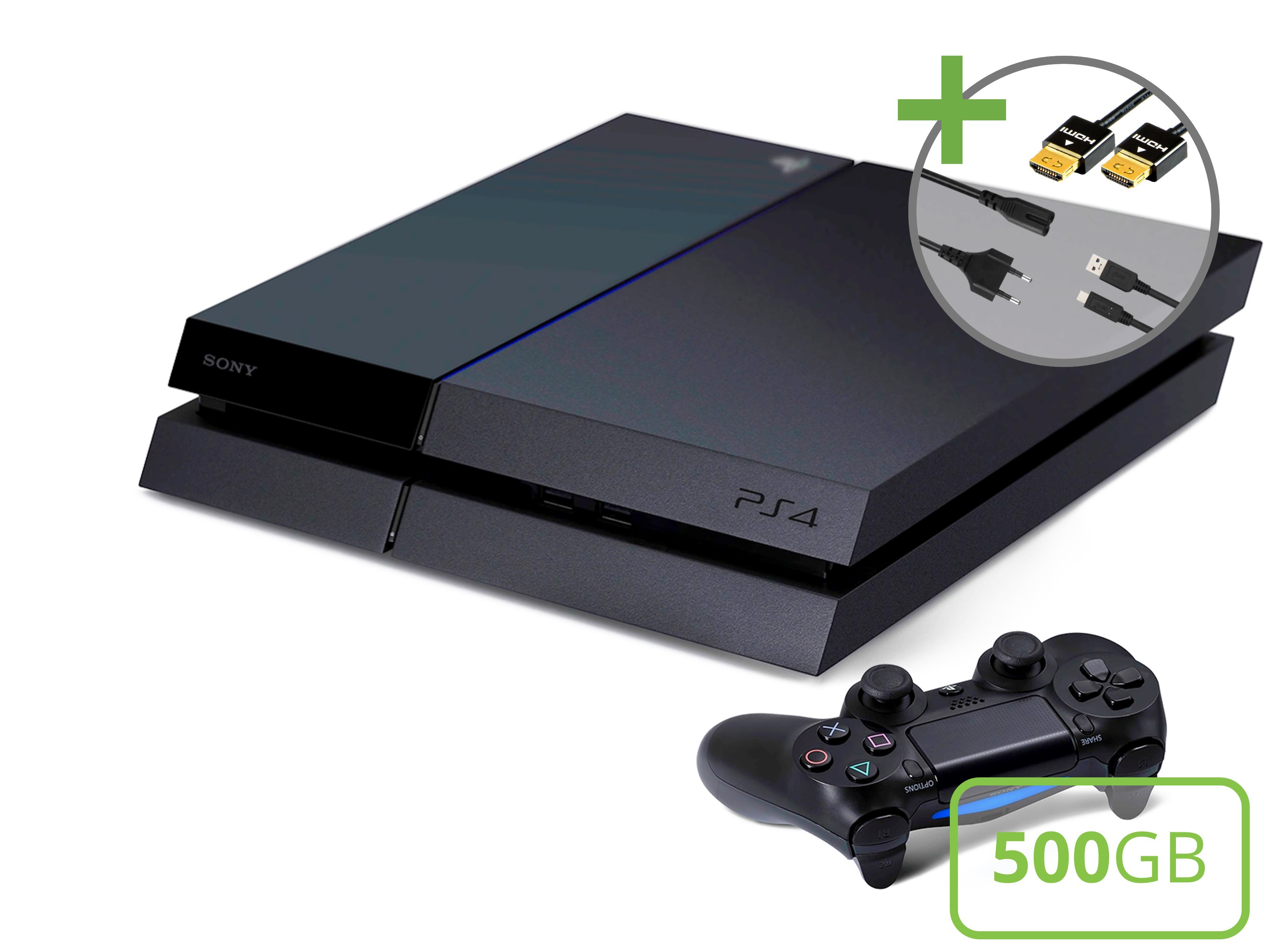 Sony PlayStation 4 (500GB) Starter Pack - DualShock V1 Edition Kopen | Playstation 4 Hardware