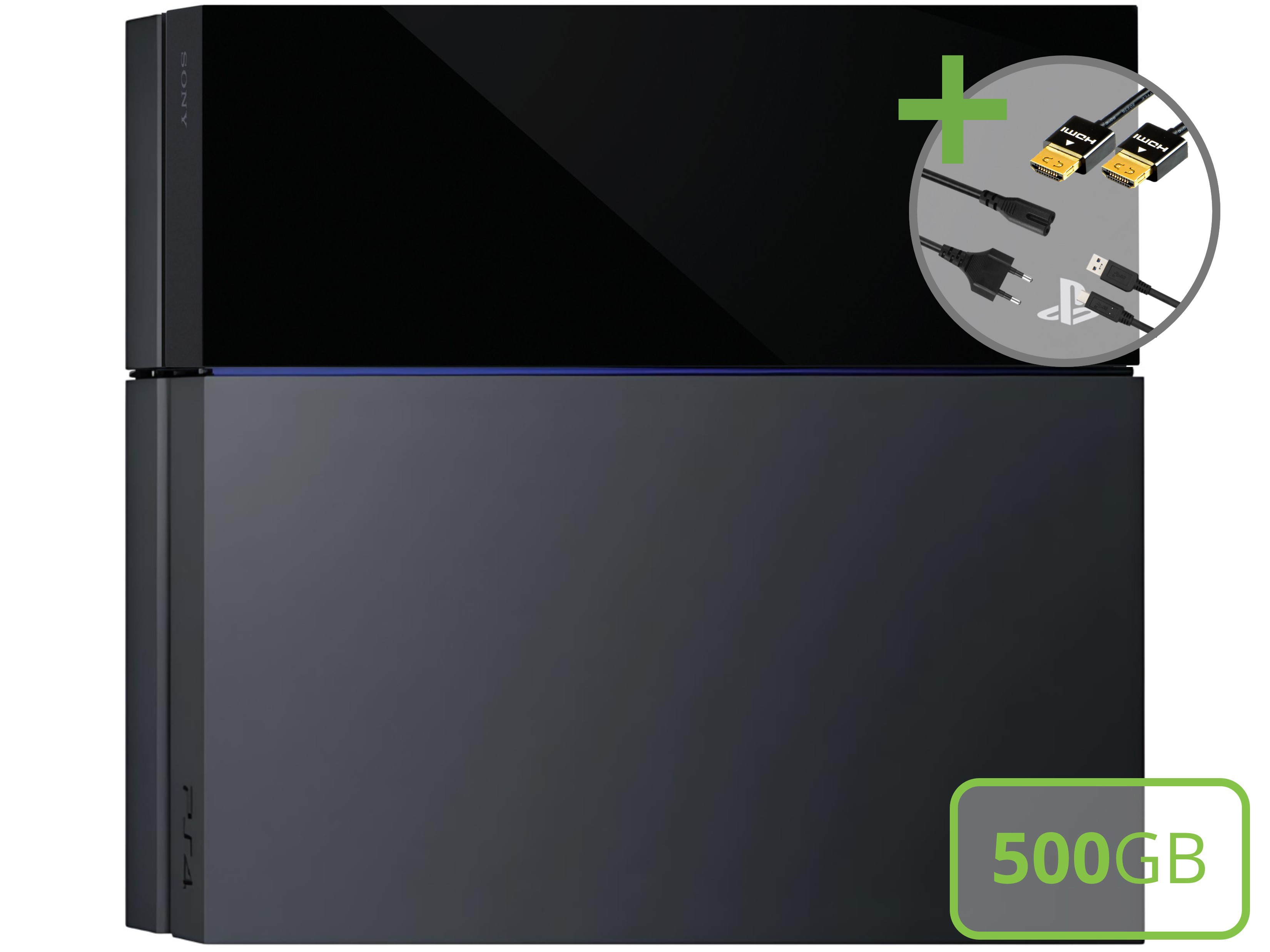 Sony PlayStation 4 Starter Pack - 500GB DualShock V1 Edition - Playstation 4 Hardware - 3