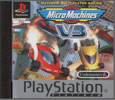 Micro Machines V3 (Platinum) - Playstation 1 Games