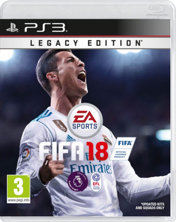 FIFA 18 - Legacy Edition (German) - Playstation 3 Games