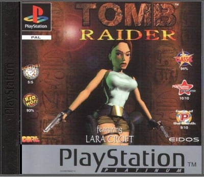 Tomb Raider (Platinum) (German) - Playstation 1 Games