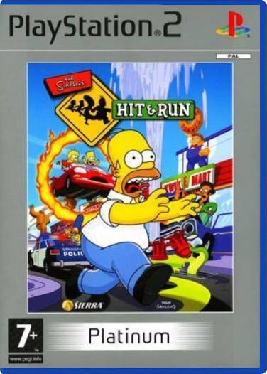The Simpsons: Hit & Run (Platinum) - Playstation 2 Games