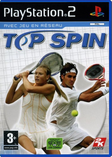 Top Spin (French) - Playstation 2 Games