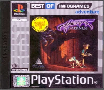 heart of darkness (Best Of Infogrames) - Playstation 1 Games