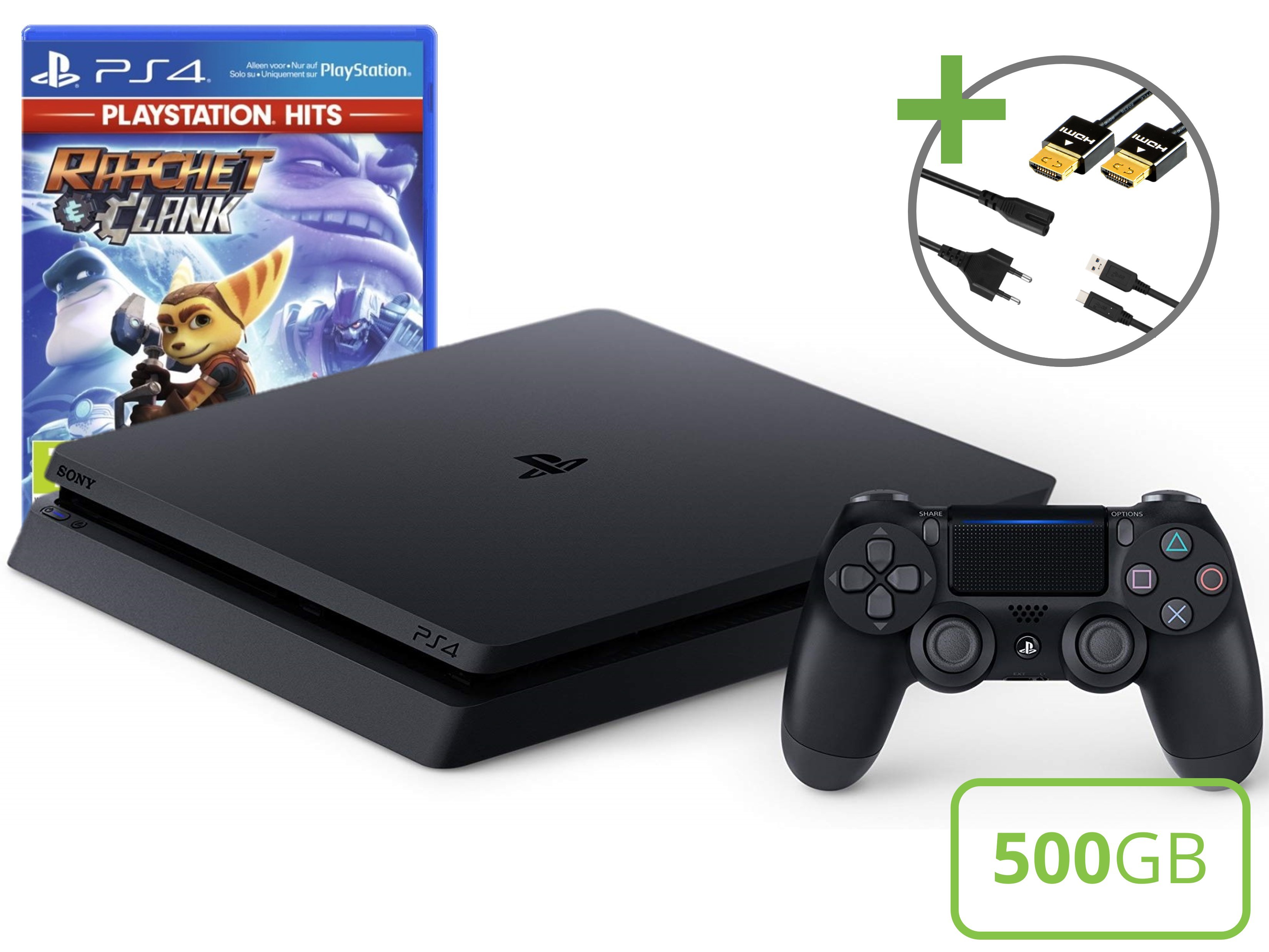 Sony PlayStation 4 Slim Starter Pack - 500GB Ratchet & Clank Edition - Playstation 4 Hardware