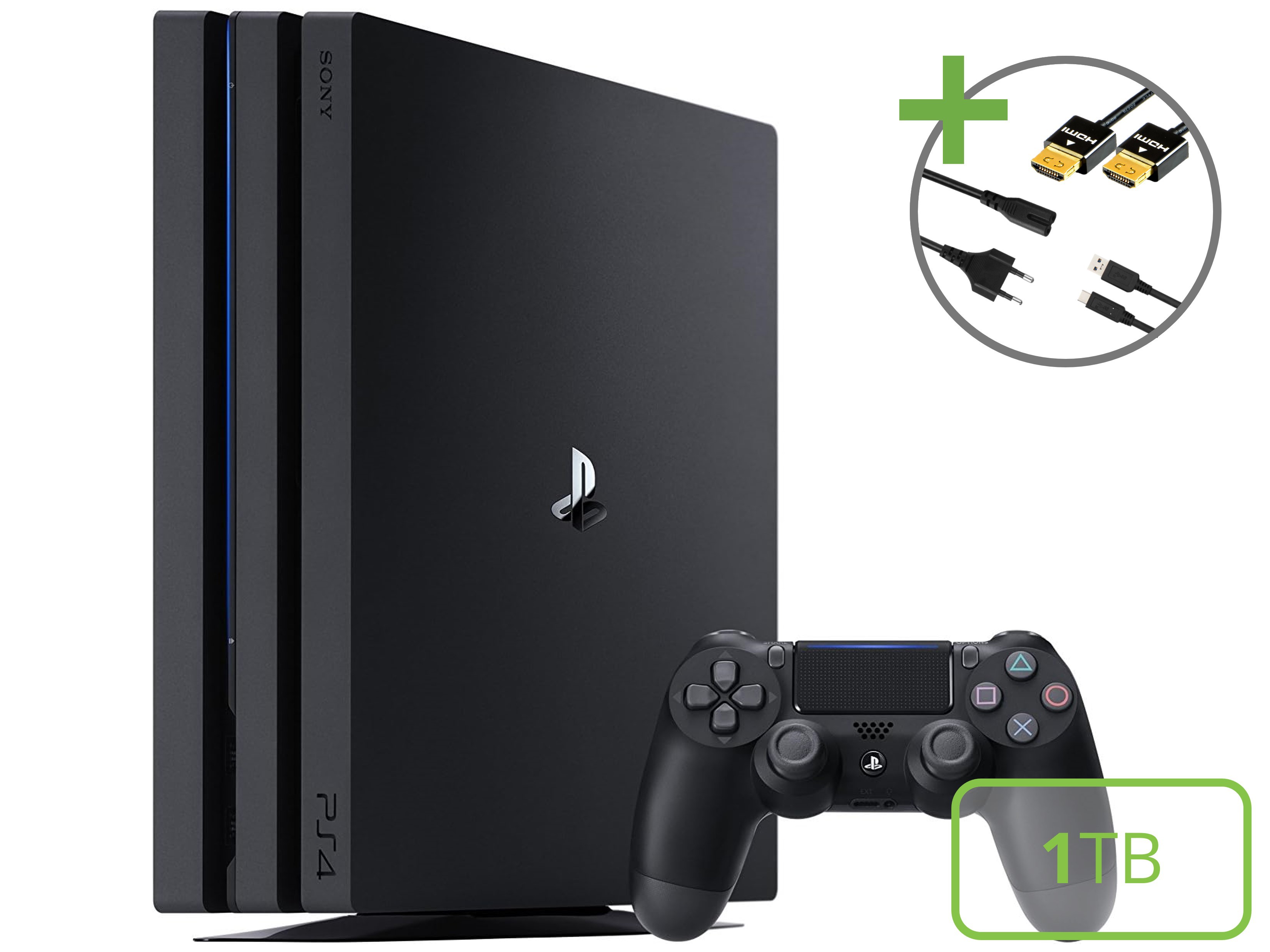 Sony PlayStation 4 Pro Starter Pack - 1TB Grand Theft Auto V Edition - Playstation 4 Hardware - 2