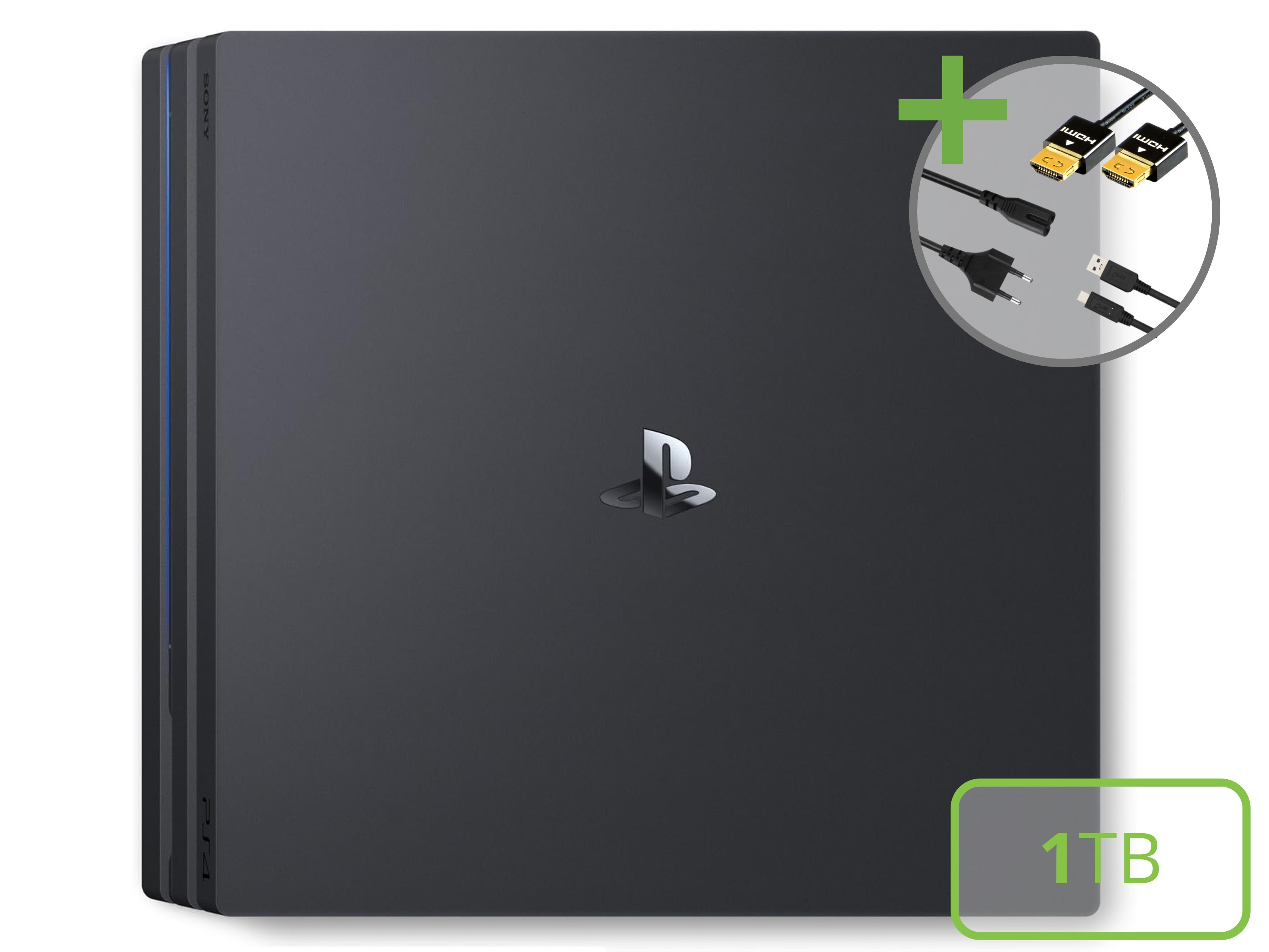 Sony PlayStation 4 Pro Starter Pack - 1TB Grand Theft Auto V Edition - Playstation 4 Hardware - 3