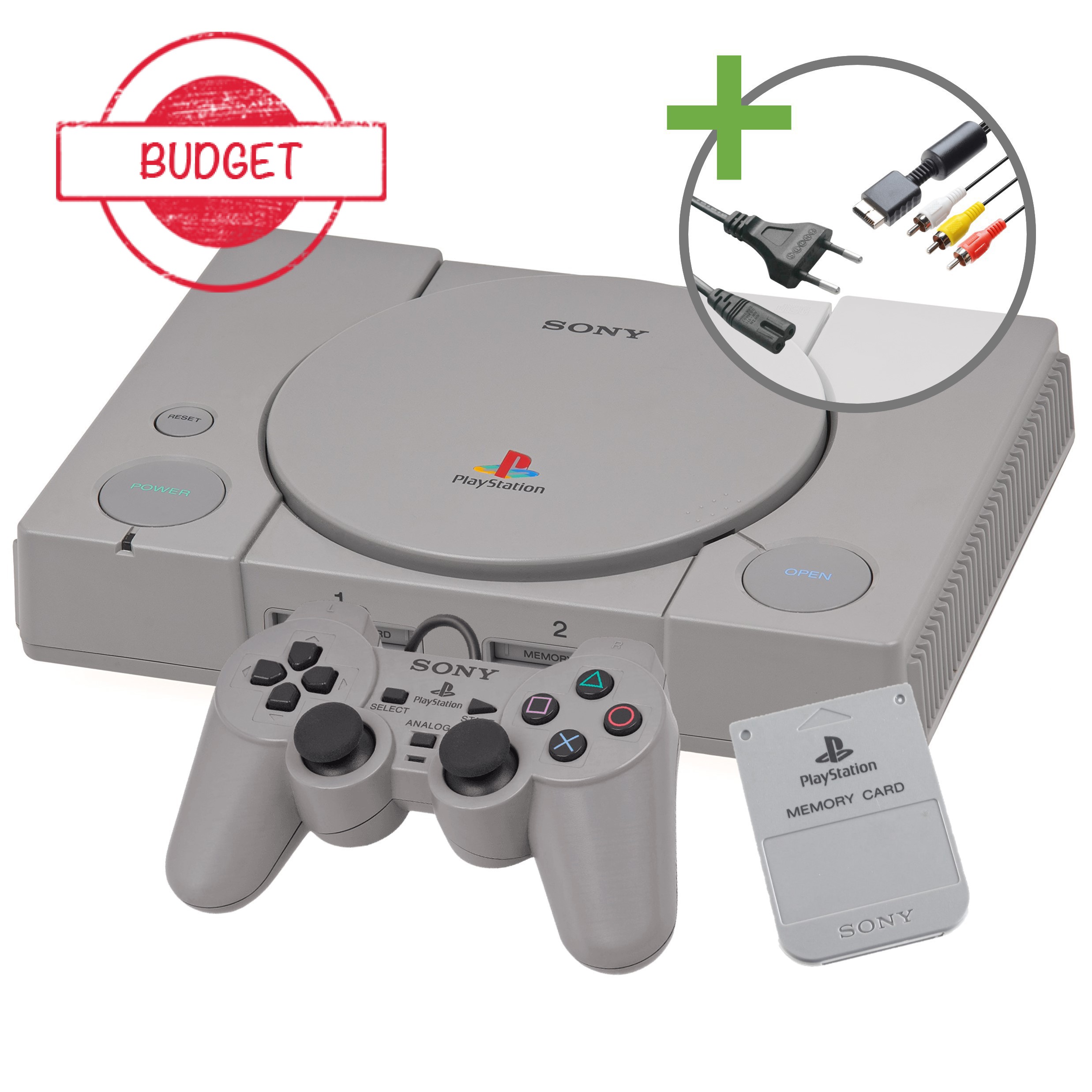 Sony PlayStation 1 Starter Pack - Dual Shock Edition - Budget Kopen | Playstation 1 Hardware