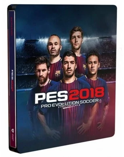 Pro Evolution Soccer 2018 - Steelcase - Playstation 4 Games