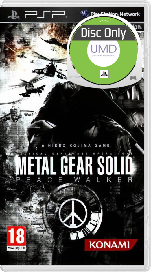 Metal Gear Solid: Peace Walker - Disc Only Kaufen | Playstation Portable Games