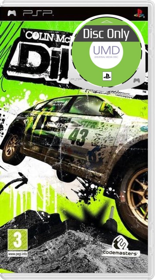 Colin McRae: Dirt 2 - Disc Only - Playstation Portable Games