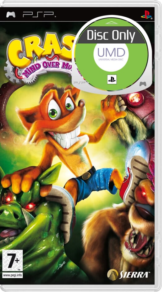 Crash: Mind over Mutant - Disc Only Kaufen | Playstation Portable Games