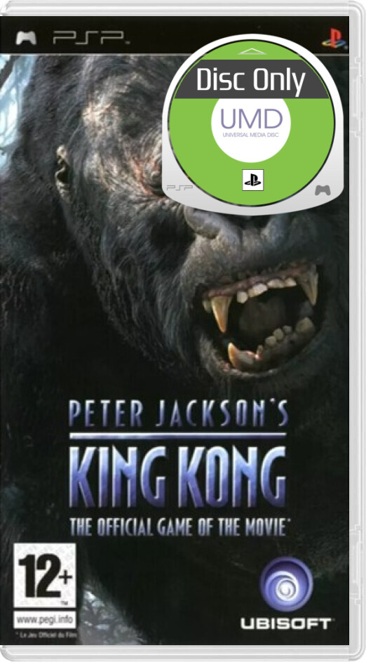 Peter Jackson's King Kong: The Official Game of the Movie - Disc Only - Playstation Portable Games