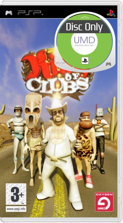 King of Clubs - Disc Only - Playstation Portable Games