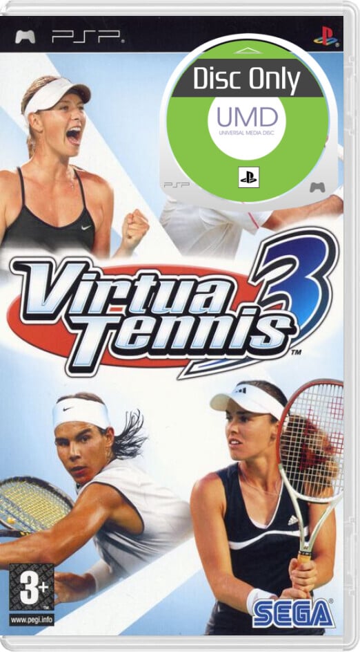 Virtua Tennis 3 - Disc Only Kaufen | Playstation Portable Games