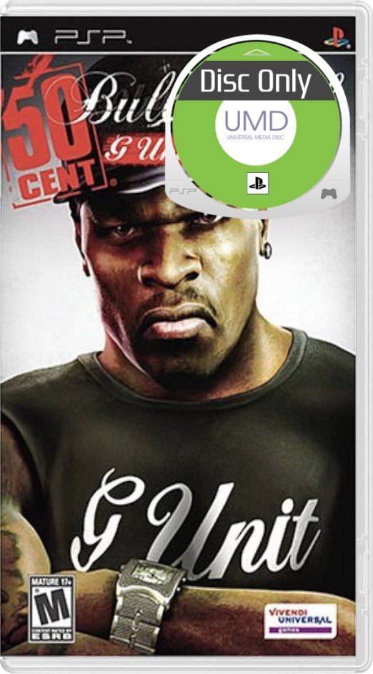 50 Cent: BulletProof - G-Unit Edition - Disc Only - Playstation Portable Games
