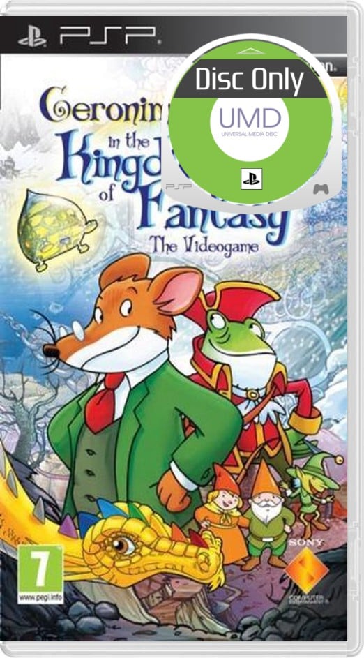 Geronimo Stilton in the Kingdom of Fantasy - Disc Only Kaufen | Playstation Portable Games
