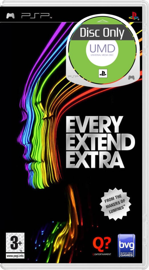 Every Extend Extra - Disc Only - Playstation Portable Games
