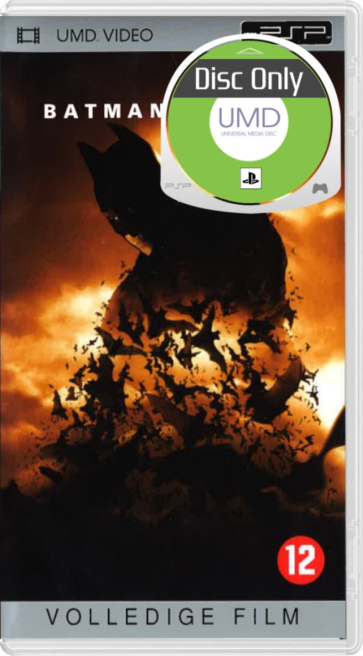 Batman Begins (UMD Video) - Disc Only - Playstation Portable Games