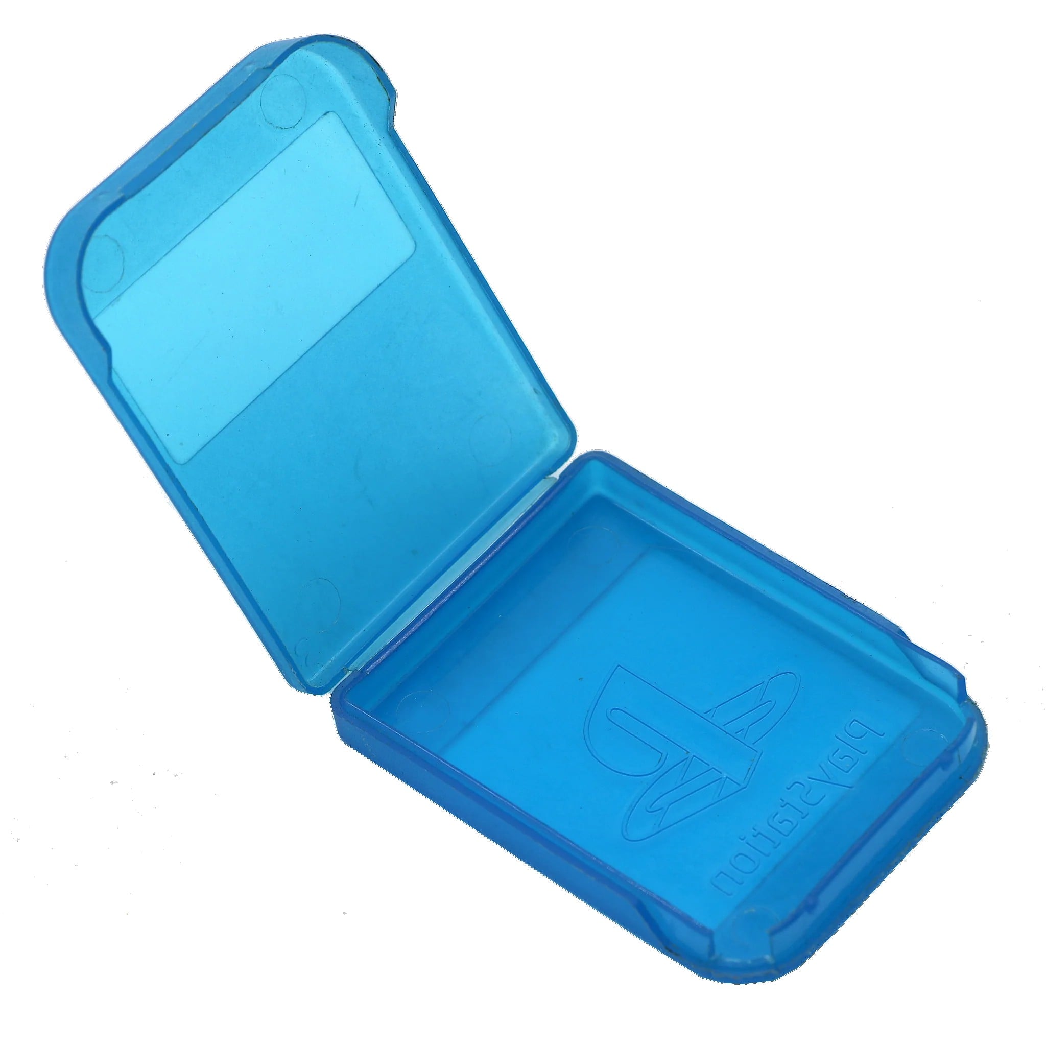 Playstation 1 Memory Card Case - Blue - Playstation 1 Hardware
