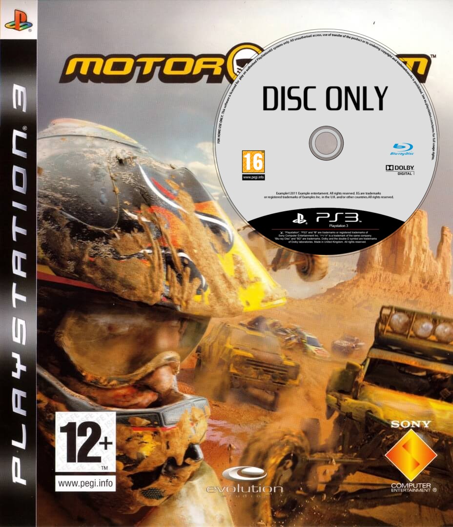 MotorStorm - Disc Only - Playstation 3 Games
