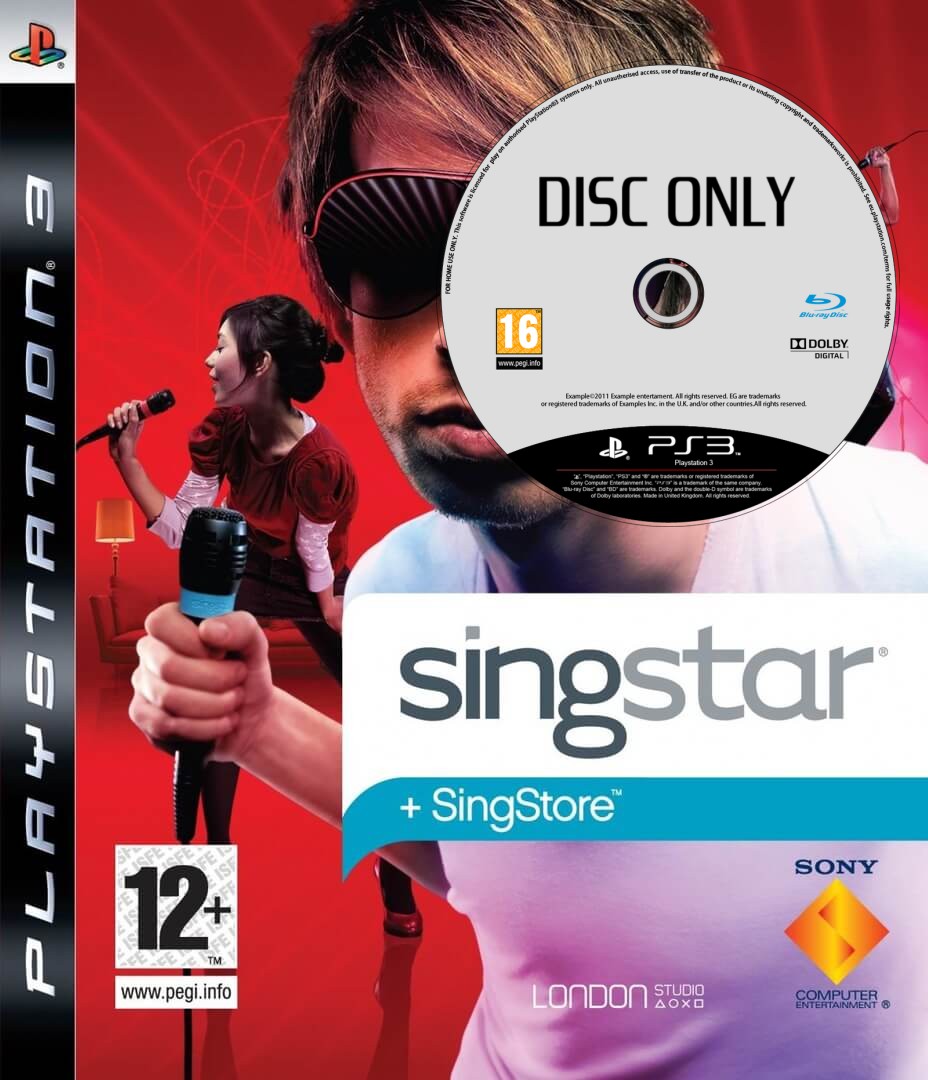 SingStar - Disc Only - Playstation 3 Games