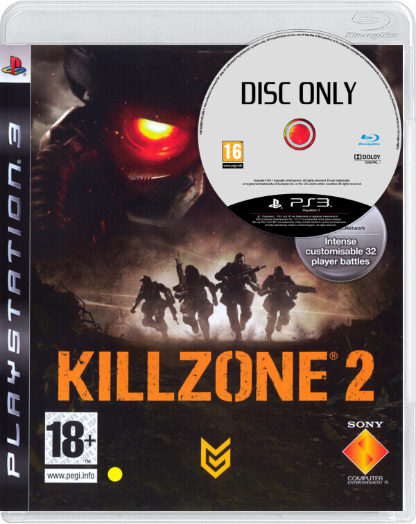 Killzone 2 - Disc Only - Playstation 3 Games