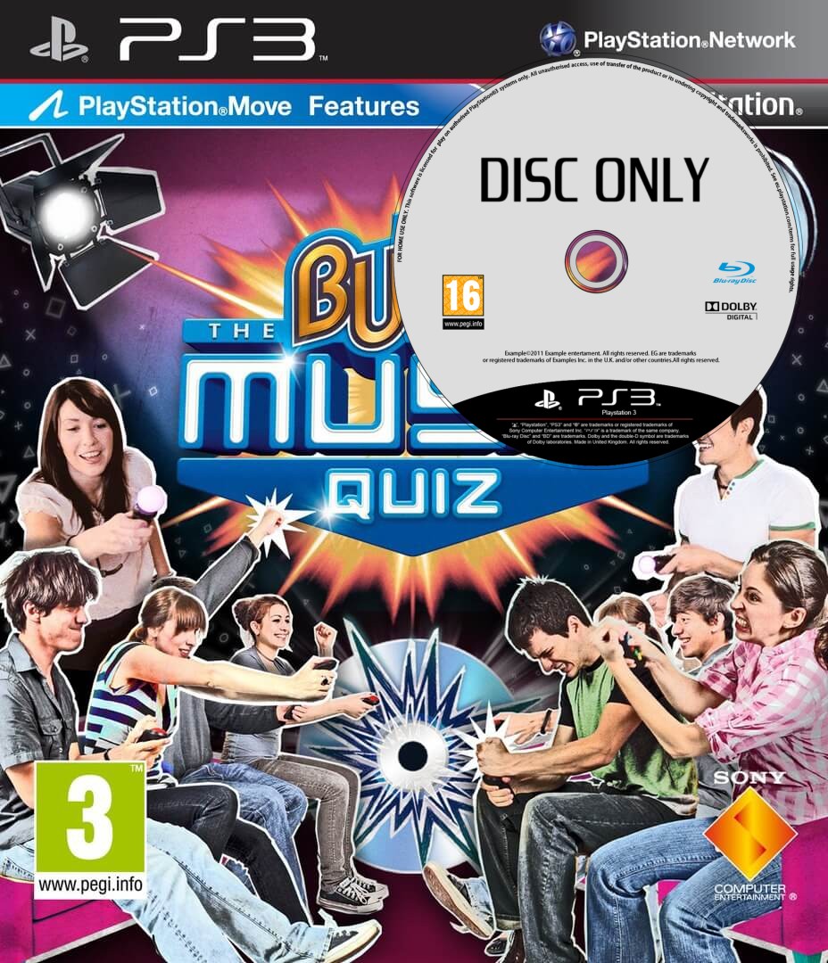 Buzz! The Ultimate Music Quiz - Disc Only Kopen | Playstation 3 Games