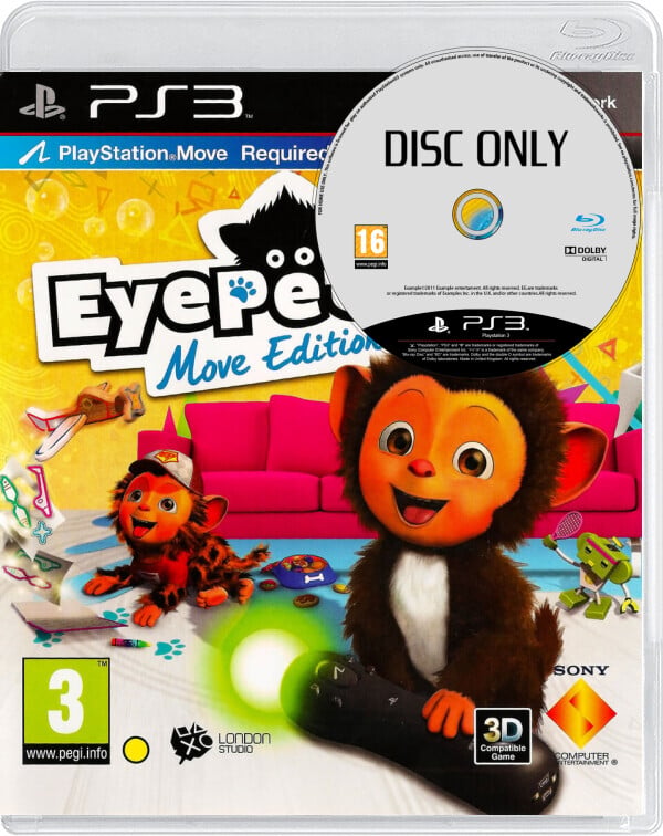 EyePet Move Edition - Disc Only - Playstation 3 Games