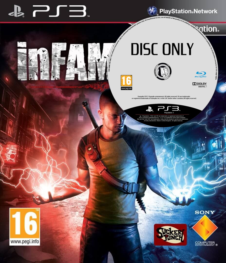 inFamous 2 - Disc Only Kopen | Playstation 3 Games