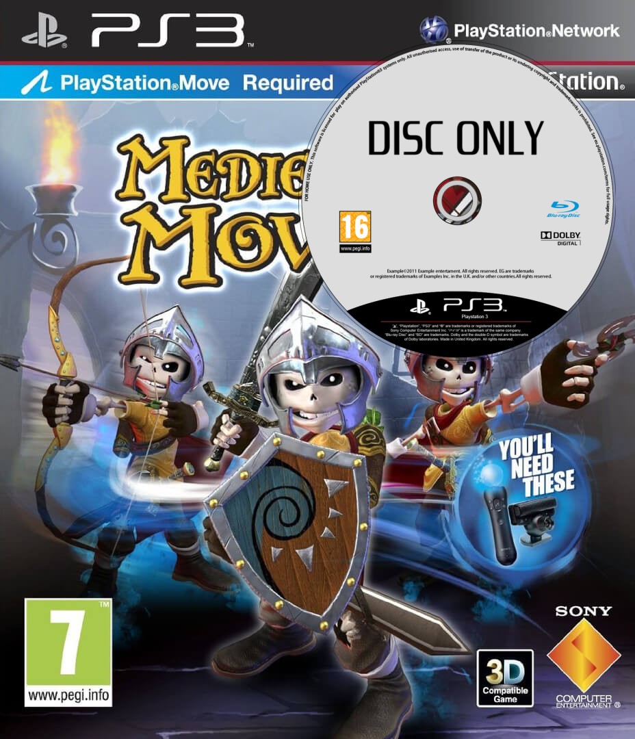 Medieval Moves - Disc Only - Playstation 3 Games