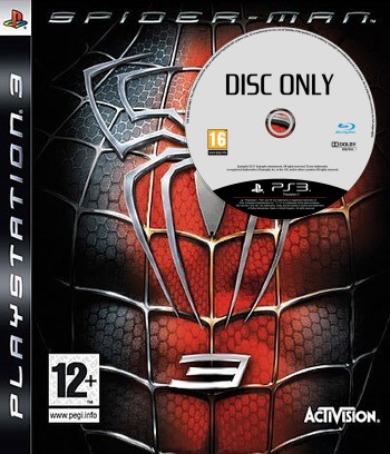 Spider-Man 3 - Disc Only - Playstation 3 Games