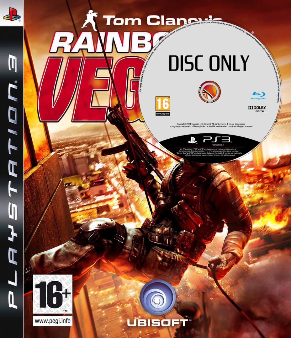 Tom Clancy's Rainbow Six: Vegas 2 - Disc Only - Playstation 3 Games