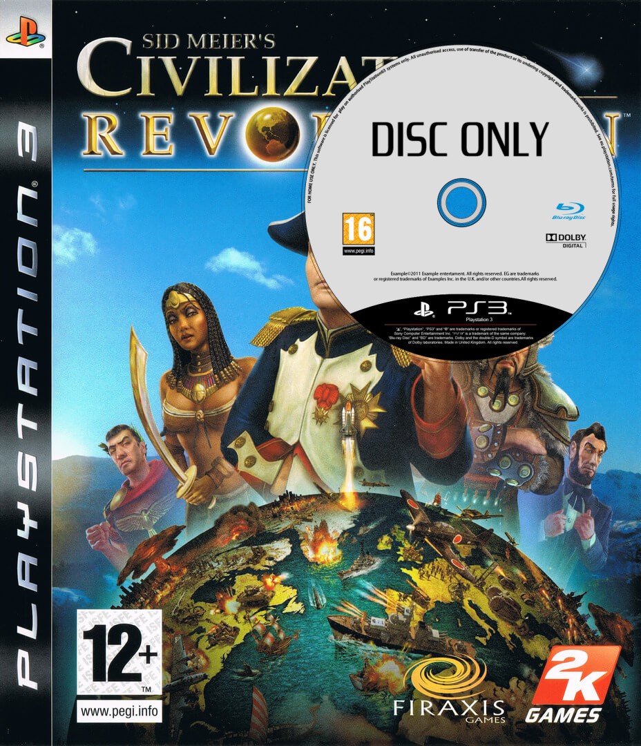 Sid Meier's Civilization Revolution - Disc Only Kopen | Playstation 3 Games