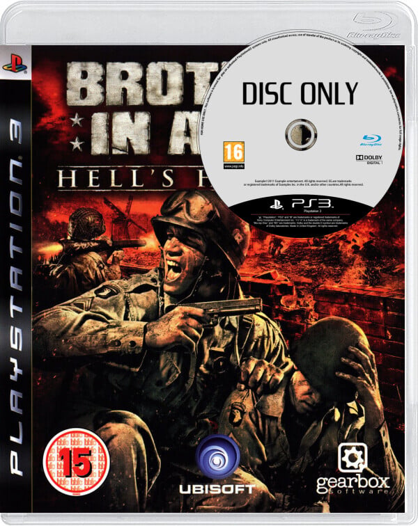 Brothers in Arms: Hell's Highway - Disc Only - Playstation 3 Games