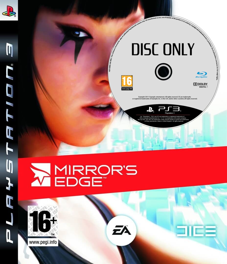 Mirror's Edge - Disc Only - Playstation 3 Games