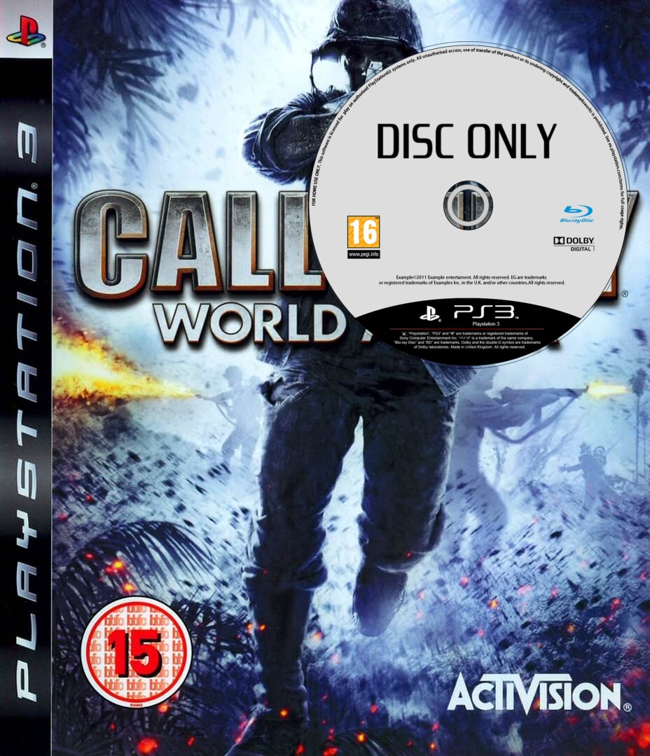 Call of Duty: World at War - Disc Only Kopen | Playstation 3 Games