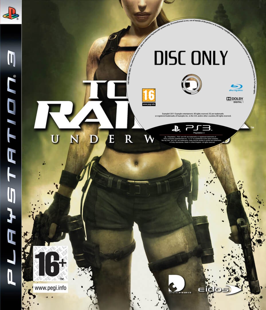 Tomb Raider: Underworld - Disc Only - Playstation 3 Games