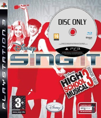 Disney Sing It: High School Musical 3 Senior Year - Disc Only - Playstation 3 Games