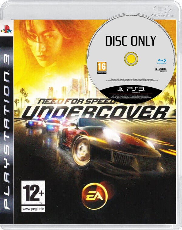 Need for Speed: Undercover - Disc Only - Playstation 3 Games