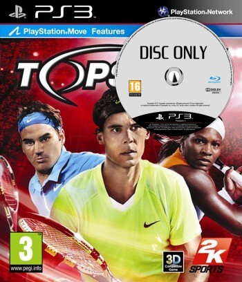 Top Spin 4 - Disc Only - Playstation 3 Games