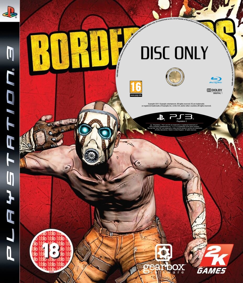 Borderlands - Disc Only - Playstation 3 Games