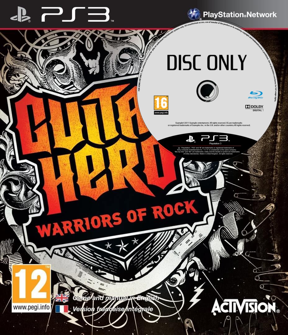 Guitar Hero: Warriors of Rock - Disc Only Kopen | Playstation 3 Games