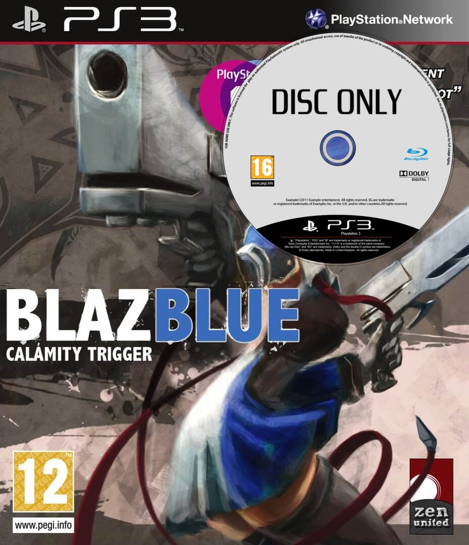 BlazBlue: Calamity Trigger - Disc Only Kopen | Playstation 3 Games